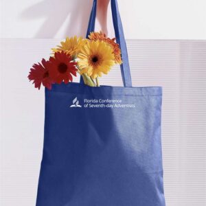 Colorblock Cotton Tote